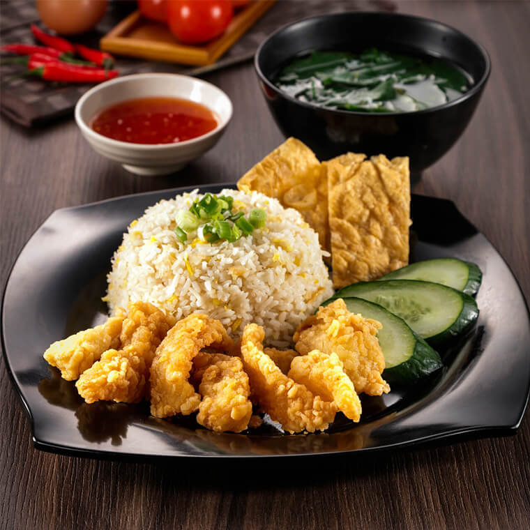 (R4) FISH FILLET WITH RICE